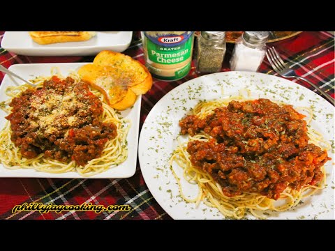 Easy Homemade Spaghetti & Meat Sauce Recipe: The Best Spaghetti And Meat Sauce Easy Homemade Spaghetti & Meat Sauce Recipe: The Best Spaghetti And Meat Sauce