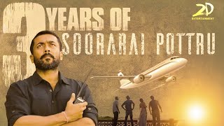 3 Years of Soorarai Pottru | Suriya, G.V. Prakash Kumar, Sudha Kongara | 2D Entertainment | Suriya43
