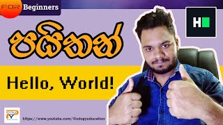 Print 'Hello, World!' in Python: Your First Code