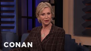 Jane Lynch Laughs At Her Pain | CONAN on TBS