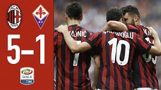 Highlights AC Milan 5-1 Fiorentina - Matchday 38 Serie A 2017/18