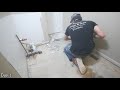 how to convert a tub surround to a walk in shower bathroom renovation