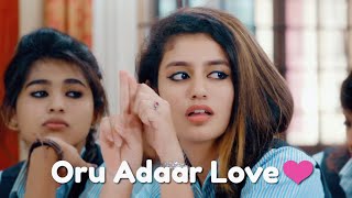 Oru Adaar Love | Priya Prakash Varrier, Roshan Abdul | Best Valentines Day Video | WhatsApp Status