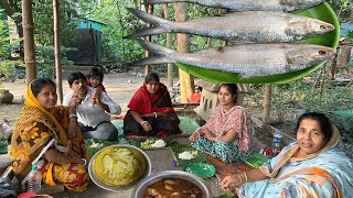 আজকে মা হাতে দই ইলিশটা আমার মামির খুব পছন্দ হয়েছে ||Doi Ilish recipe.