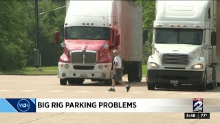 Big rig parking problems