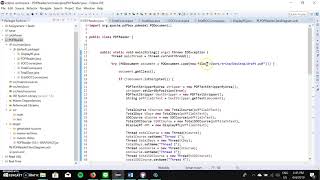 Read A PDF Document Using PDFBox Java Maven