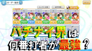 【ハチナイ】一般論は2番打者最強説だけど、ハチナイは何番打者が最強？【八月のシンデレラナイン】#519