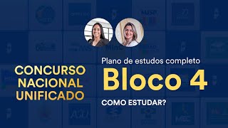 CNU - Plano de estudos completo do Bloco 4: Trabalho e Saúde do Servidor