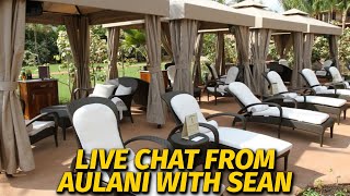 Live chat with Sean Faulk from Aulani