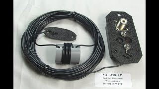 MFJ-1982LP 80-10 Meter End Fed Antenna.