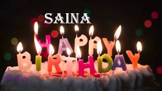 Saina Birthday Song| Birthday Song Saina| Happy Birthday Saina | birthdaysongwithnames