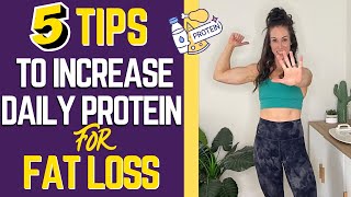 How To INCREASE DAILY PROTEIN INTAKE For Muscle Growth Or Fat Loss (Body Recomposition)