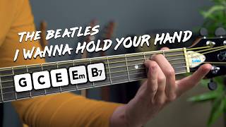 The Beatles 'I Wanna Hold Your Hand' Guitar Lesson // chords & how to play