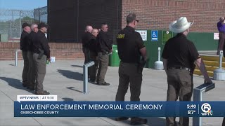 Okeechobee County honors fallen officers during memorial ceremony