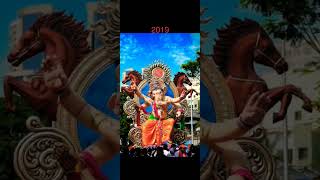 Mumbai Cha Samrat 2015 to 2024 #shorts #viral #ytshorts #ganpati