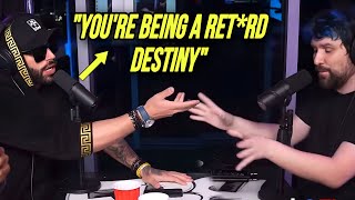 Zherka And Destiny Get Into HILARIOUS HEATED DEBATE