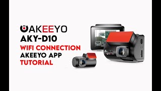 AKEEYO AKY-D10 WIFI and AKEEYO APP Tutorial