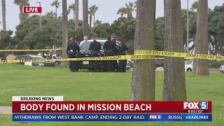 Body Found In Mission Beach