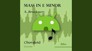 Mass in E minor: Agnus Dei (alto II) (Emphasised voice and other voices)