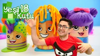 Play-doh Berber. Yeşil kutu 18. Nail Baba kuaför