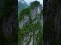 The mountains in Shennongjia forest area are as thin as a knife edge.