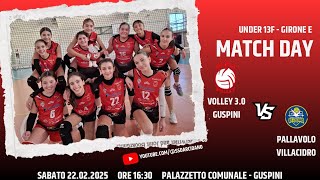 UNDER 13F - GIRONE E - VOLLEY 3.0 GUSPINI vs PALLAVOLO VILLACIDRO