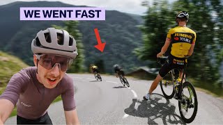 Descending with a Pro Cyclist | Alps Trip #1
