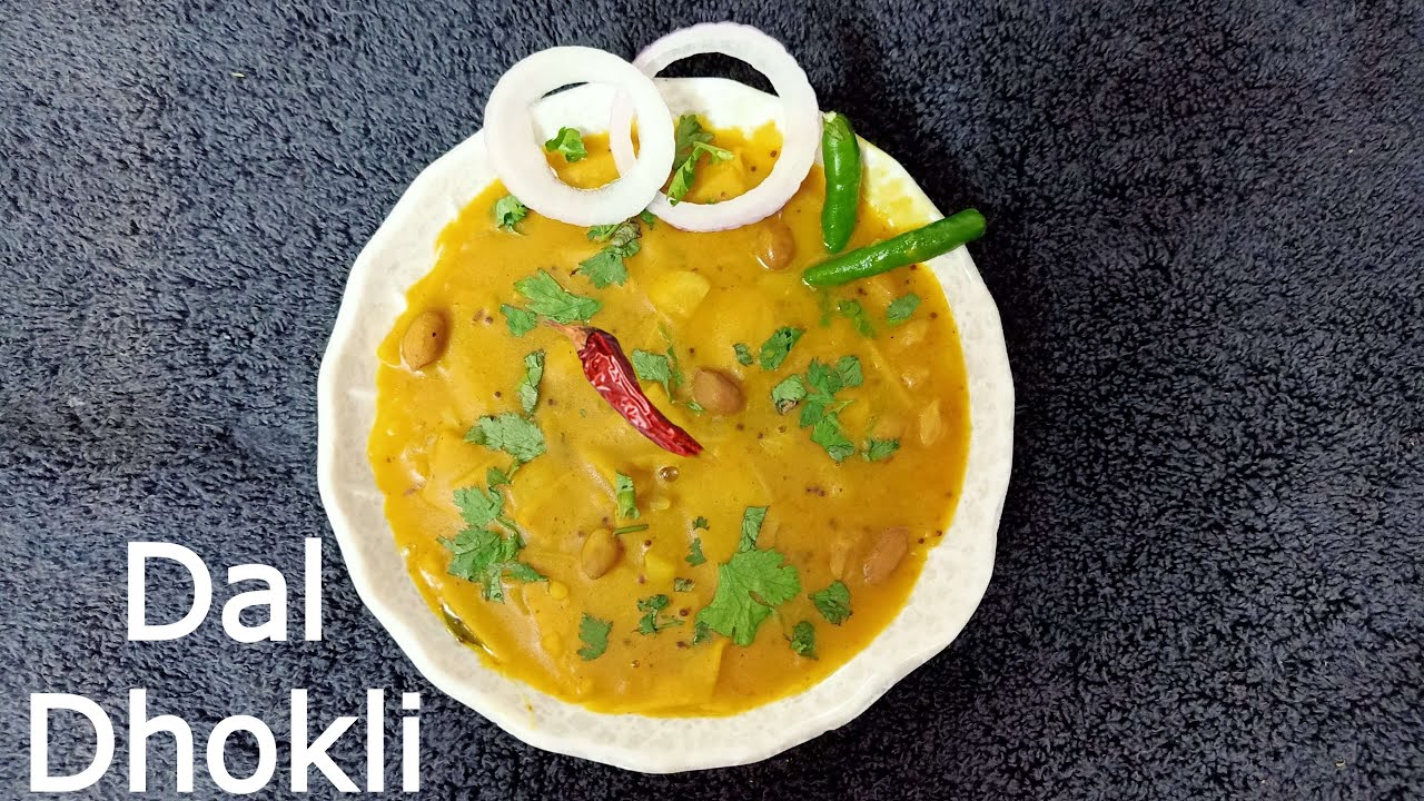 How To Make Dal Dhokli | Gujarati Dal Dhokli | Rajasthani Dal Dhokli ...