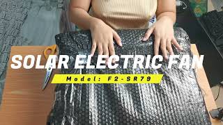 Unboxing: Solar Electric Fan