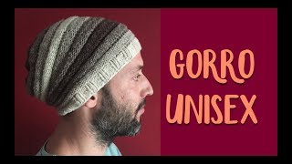 GORRO MONTAÑITAS UNISEX (tricot / dos agujas)