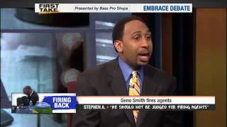 Geno Smith Fires Agents     ESPN First Take