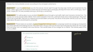 CritiCall Free Sample Question - Probability Determination