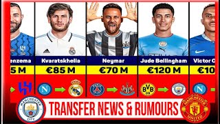 🚨 ALL LATEST TRANSFER NEWS TODAY SUMMER 2023🚨 LATEST CONFIRMED TRANSFERS 🔥🔥SUMMER TRANSFER 2023/24