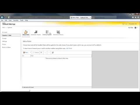 Outlook Web App: Getting Started Outlook Web App: Getting Started