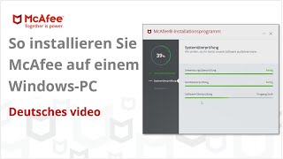 So installieren Sie McAfee auf einem Windows-PC