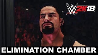 WWE 2K18 Elimination Chamber Simulation