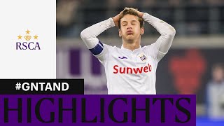 HIGHLIGHTS: KAA Gent - RSC Anderlecht | 2024-2025