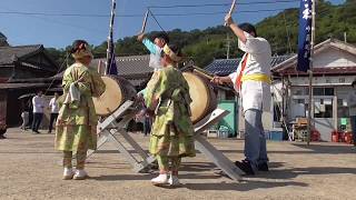 日本遺産 笠岡諸島 六島 大鳥神社祭り