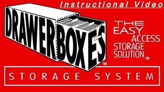 DrawerBoxes Instructional Video