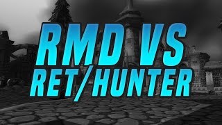 RMD vs Ret / Hunter - 6.2.3 3v3 Arena WoW Gameplay