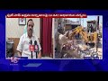 deputy commissioner ravikumar orders demolition illegal footpath constructions in rajendranagar v6