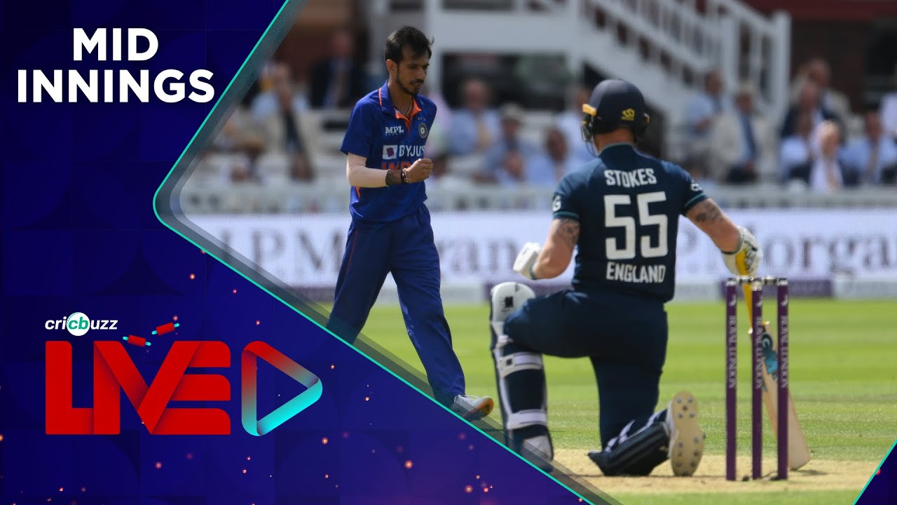 #ENGvIND | Cricbuzz Live: England V India, 2nd ODI, Mid-innings Show ...