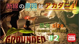 #２　【日本語版】子供の頃描いていた夢が叶う昆虫視点でのサバイバルアドベンチャー　Grounded/グランデッド