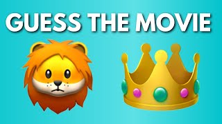 Can You Guess The Movie By Emoji Quiz🎬🍿