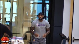 LeBron James Makes 87 3 Pointers After Lakers Practice. HoopJab NBA