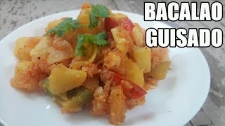 Bacalao Guisado/Puerto Rican Cod Stew Recipe | Episode 342