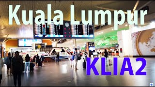 【Airport Tour】2023 KLIA2 Kuala Lumpur International Airport Terminal Shopping \u0026 Check in Area