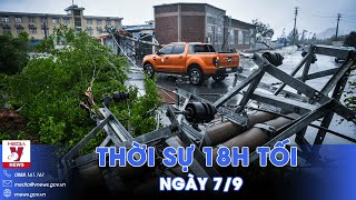 Thời sự 18h tối. Bão số 3 quần thảo Bắc Bộ, mưa gió dữ dội, loạt cây xanh đổ rạp - VNews