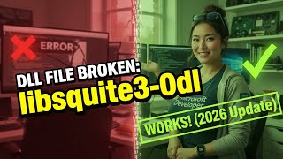 How to Fix libsqlite3-0.dll Missing Error!