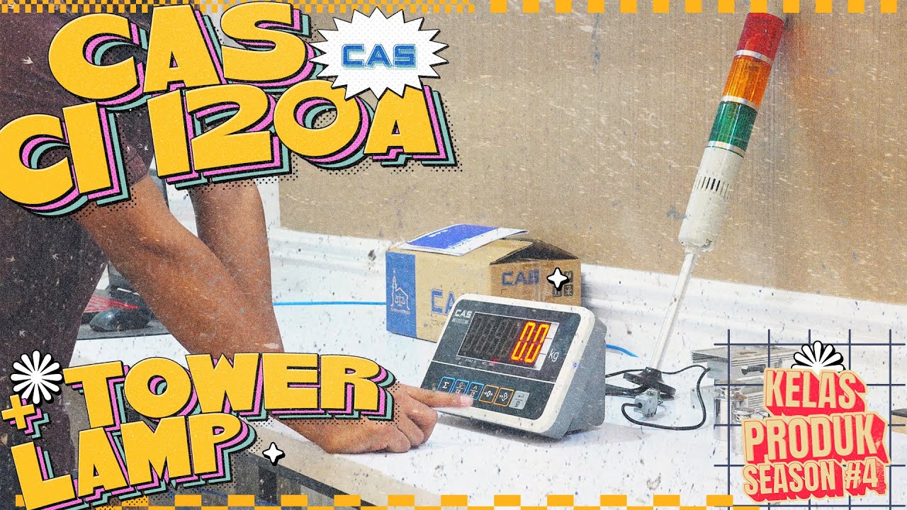 Kelas Produk Season 4 Indikator Cas Ci 120a Tower Lamp Hi Ok Low